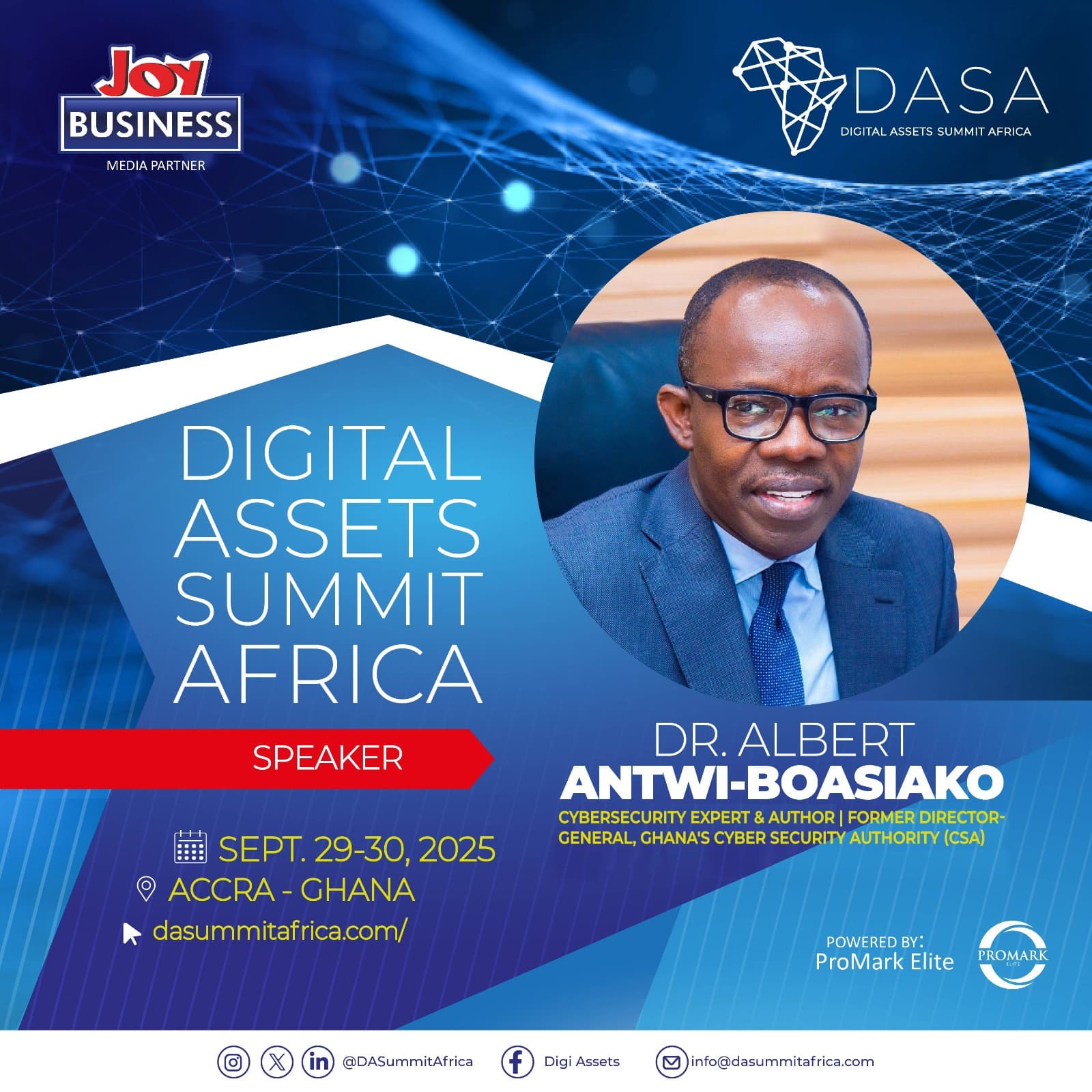 Digital Assets Summit Africa (DASA '25)